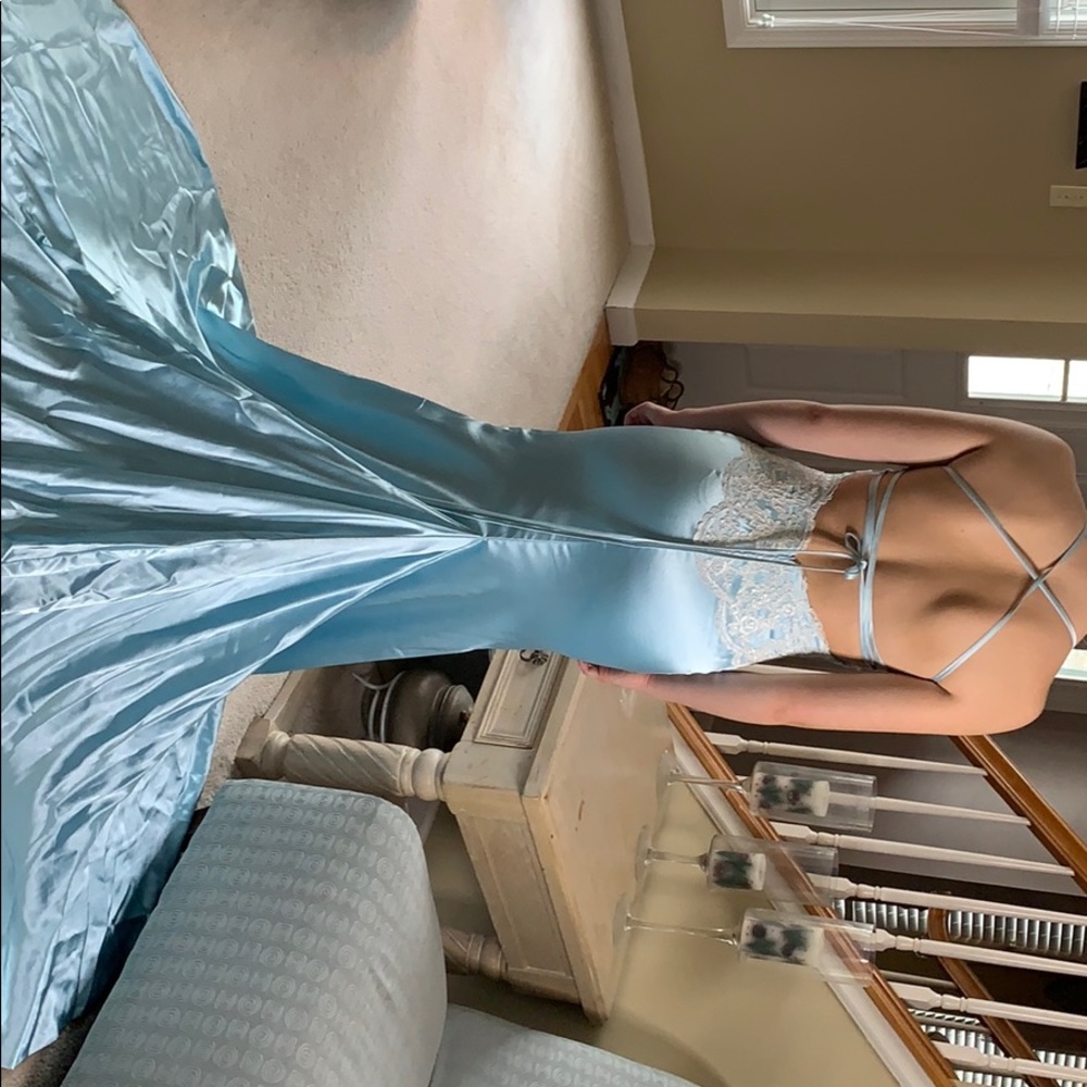 Mermaid Full Length Dress with train